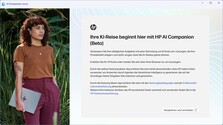 El agente HP AI sólo puede utilizarse tras registrarse