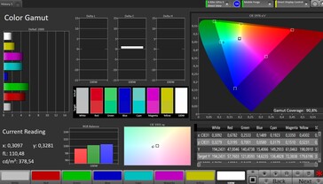 Espacio de color CalMAN AdobeRGB