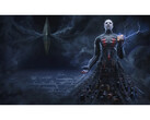 Una imagen promocional del videojuego Clive Barker's Hellraiser: Revival muestra a Pinhead de pie en el laberinto. (Fuente de la imagen: PlayStation Blog)