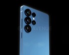 Se espera que el Samsung Galaxy S25 Ultra esté disponible en un vibrante color azul. (Fuente de la imagen: @TekAvenue)