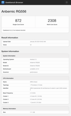 (Fuente de la imagen: Geekbench)