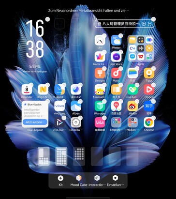 Ajustes de la pantalla de inicio