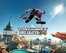 Imagen oficial del juego Tony Hawk's Pro Skater 3+4. (Fuente de la imagen: Nintendo)