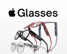 Render hecho por un aficionado de las gafas inteligentes Apple.