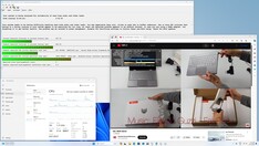 Latencia máxima al abrir varias pestañas del navegador y reproducir material de vídeo 4K