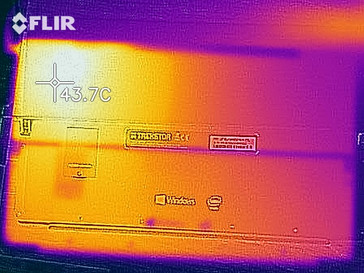 desarrollo de calor bajo carga - abajo