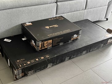 La MAGNUS Pro XL se envía en dos cajas.