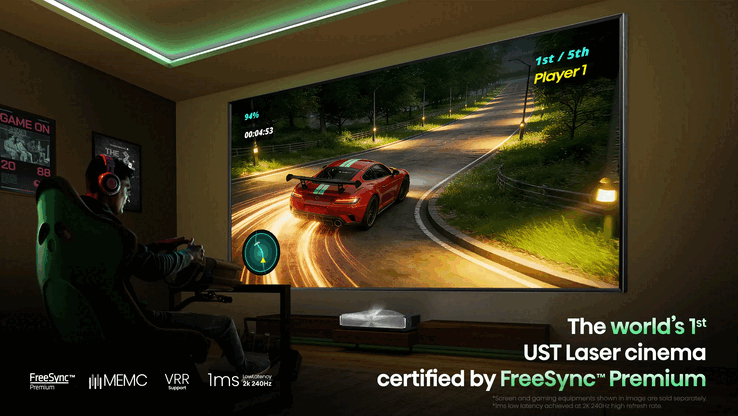 El proyector cuenta con una certificación completa de Dolby Vision, Dolby Vision Gaming e IMAX Enhanced.