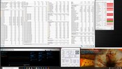 Información del sistema durante un esfuerzo FurMark (PT 100%)