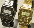El Casio Vintage A1100GGV-8 (en plateado) y el A1100GV-9 (en dorado). (Fuente de la imagen: @geesgshock en Instagram)