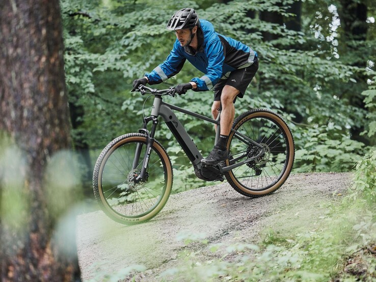 La bicicleta eléctrica de montaña Crivit Peak 709. (Fuente de la imagen: Lidl)
