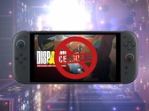 Se muestra el gráfico de censura de Dispatch Switch 2 (Fuente de la imagen: AdHoc Studio, Nintendo of America con ediciones)