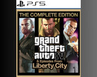Maqueta de la caja de venta al público de la versión PS5 de GTA 4 (Fuente de la imagen: Grand Theft Auto 4 subreddit)