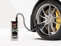 El inflador de neumáticos Gooloo GT160 Dual cuenta con una inteligente pantalla LED en color (Fuente de la imagen: Gooloo)