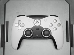 El The Competitor de Hyperkin tiene un D-pad dividido y thumbsticks simétricos como el mando DualSense. (Fuente de la imagen: Hyperkin)