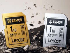 La serie Lexar Armor de tarjetas SDXC está fabricada en acero inoxidable para ofrecer una gran resistencia a caídas, golpes, polvo y agua. (Fuente de la imagen: Lexar)