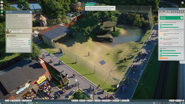 En la imagen: una captura de pantalla del juego «Planet Zoo».