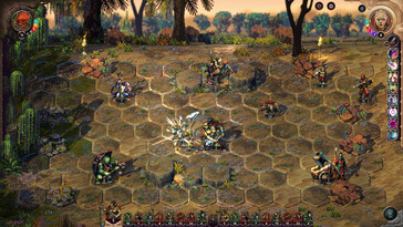 En la imagen: una captura de pantalla del juego «Songs of Conquest».