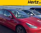 Este Model 3 de 60.000 millas cuesta menos de 25.000 dólares (imagen: Hertz)