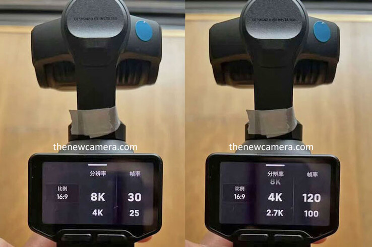 Las imágenes prácticas del prototipo Insta360 Luna Ultra/Pro muestran una resolución 8K.