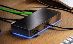 El nuevo Razer Thunderbolt 4 Dock Chroma sale a la venta a finales de este mes. (Imagen: Razer)