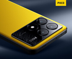 El POCO X6 Pro en el característico acabado amarillo de POCO. (Fuente de la imagen: Xiaomi)