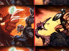 El nuevo paquete de juegos Heretic + Hexen viene con texturas mejoradas, modernas herramientas de accesibilidad y una banda sonora actualizada de Andrew Hulshult. En la imagen, ilustraciones oficiales del juego. (Fuente de la imagen: Steam - editado)