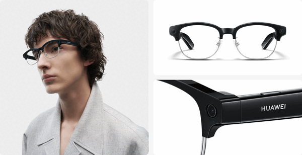 Las gafas AI de Huawei tienen una cámara gran angular de 12MP con EIS.