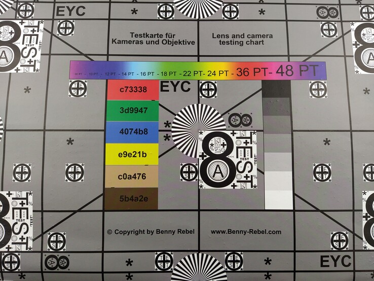 Imagen tomada de la tabla de pruebas