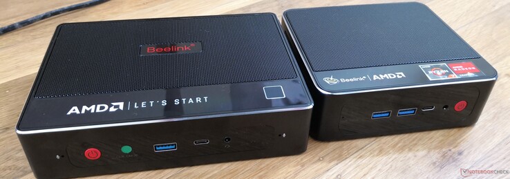 Izquierda: Beelink GTR5, derecha: Beelink SER3 Izquierda: Beelink GTR5, derecha: Beelink SER3