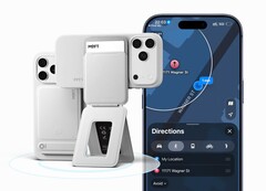 La última cartera para iPhone de Moft también funciona como un pequeño trípode.