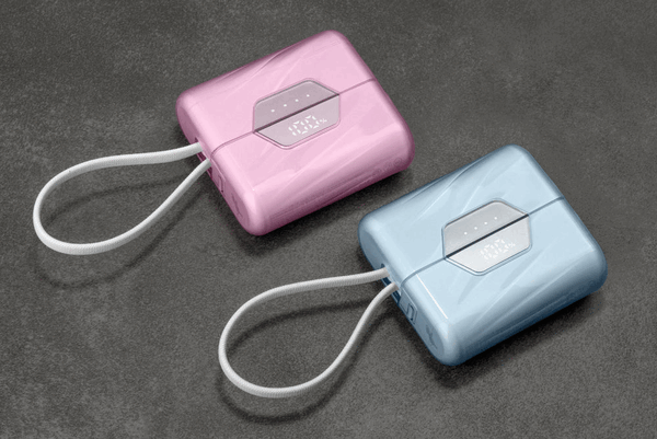 El cargador portátil Nimble Sharepower está disponible en dos colores de edición limitada (en la imagen).