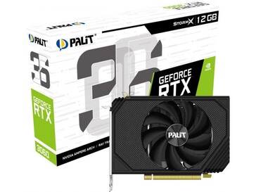 Palit RTX 3060 12 GB StormX (Fuente de la imagen: Videocardz)