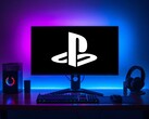 Logotipo de PlayStation que aparece en la pantalla de un ordenador para videojuegos