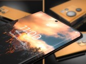 El dispositivo conceptual de Samsung Galaxy S23 Ultra, hecho por los fans, presenta unos laterales considerablemente curvados. (Fuente de la imagen: @technizoconcept - editado)