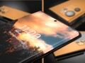 El dispositivo conceptual de Samsung Galaxy S23 Ultra, hecho por los fans, presenta unos laterales considerablemente curvados. (Fuente de la imagen: @technizoconcept - editado)