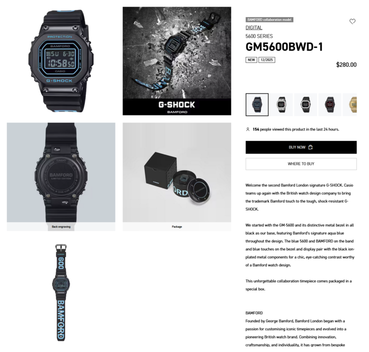 (Fuente de la imagen: Casio)