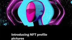 Los nuevos avatares hexagonales de NFT (imagen: Twitter)