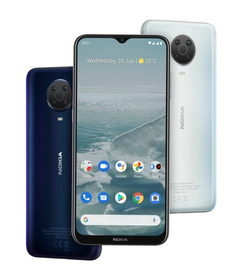 El Nokia G20 cuenta con un SoC MediaTek Helio G35 y una gran batería. (Fuente de la imagen: HMD Global)