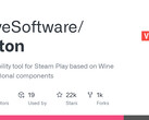 La actualización experimental de Protón del 7 de febrero de 2024 amplía la compatibilidad del juego con Linux y el Steam Deck (Imagen: GitHub).