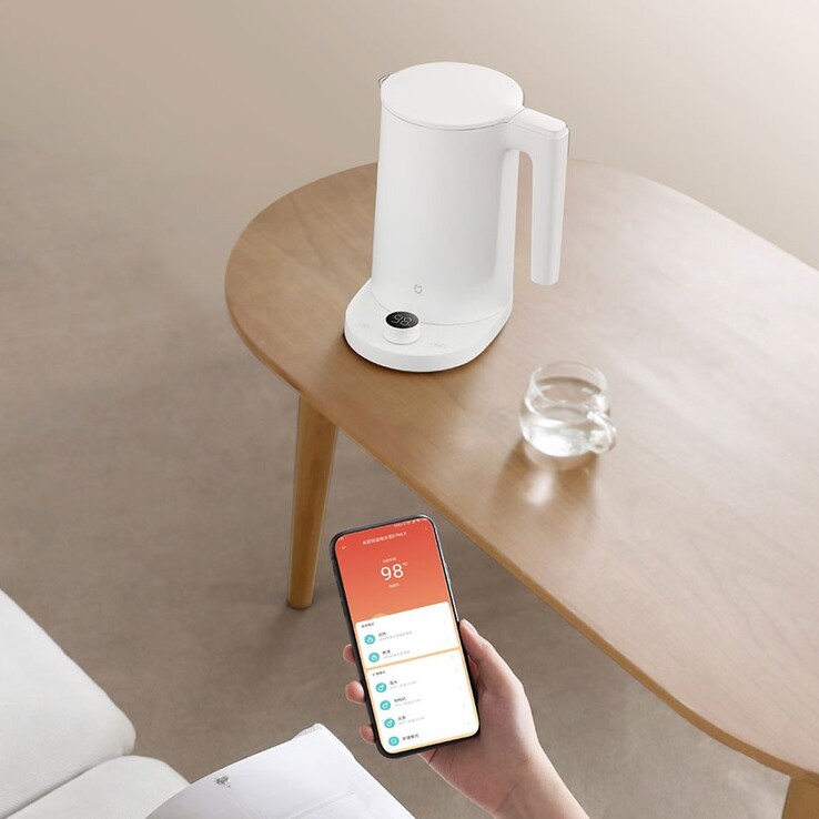 El Xiaomi Mijia Thermostatic Kettle 2 Pro. (Fuente de la imagen: Xiaomi)