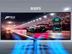 El monitor tiene una frecuencia de actualización de 800 Hz. (Fuente de la imagen: HKC)