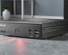 El mini PC Shuttle XPC Slim DH810 tiene en el punto de mira a los informáticos industriales. (Fuente de la imagen: Shuttle, editado)