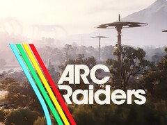 Se muestra el banner de Arc Raiders con el logotipo (Fuente de la imagen: captura de pantalla, Arc Raiders YouTube, Embark Studios con ediciones)