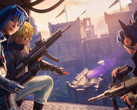 Material gráfico promocional de la actualización Ballistic v37.10 de Fortnite que se puso en marcha en agosto de 2025. (Fuente de la imagen: Epic Games)