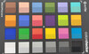 ColorChecker Passport: La mitad inferior de cada área de color muestra el color de referencia