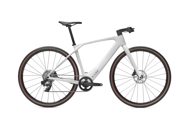 La Kilow Gravel e-bike pesa 11,6 kg (~25,6 lbs) (Fuente de la imagen: Kilow)