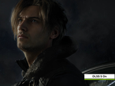 Leon Kennedy, protagonista de Resident Evil, en un escaparate de DLSS 5