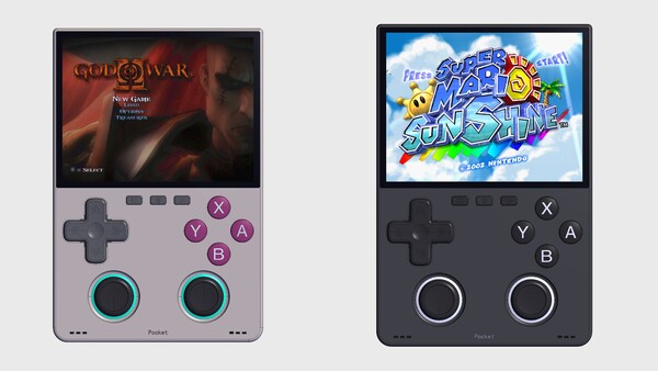 El diseño revisado del MagicX Pocket Dream muestra que los joysticks se encuentran ahora en la parte inferior.