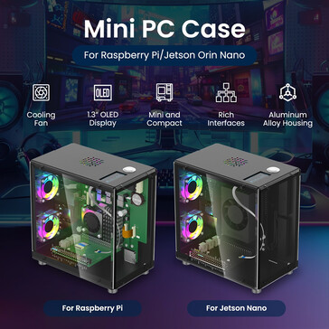 Principales características de la carcasa del mini PC (Fuente de la imagen: Elecrow)
